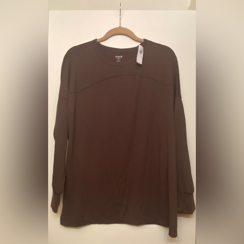 Old Navy Long-Sleeve UltraLite Tunic T-Shirt